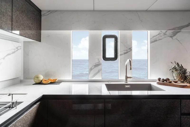 Premium catamaran detail